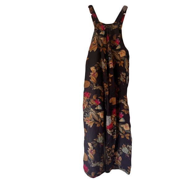 Overall's Jumpsuit Floral, Wide Leg - Picture 2 of 4